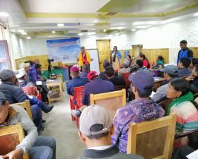 हुम्लामा जनप्रतिनिधिहरुलाई मनोपरामर्श