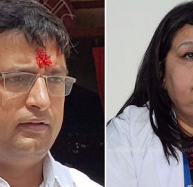 दाङमा  सीडीओ र डाक्टरबीच लडाइँ