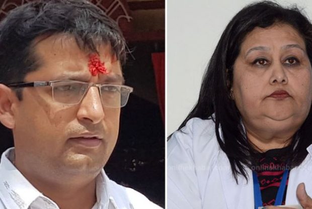 दाङमा  सीडीओ र डाक्टरबीच लडाइँ