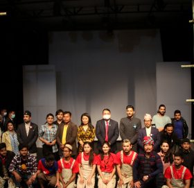 मण्डला नाटकघर स्थापनाको १२ वर्षपछि थापागाउँस्थित आफ्नै भवनमा स¥यो