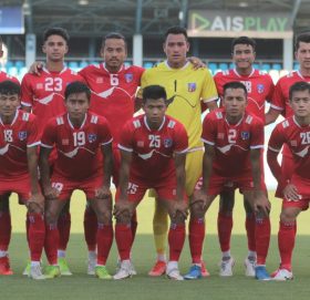 नेपाली राष्ट्रिय फुटबल टोली थाइल्यान्डको चोनबरी एफसीसँग पराजित