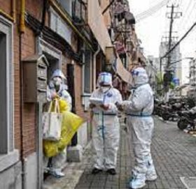 चीनको शङ्घाई सहरको पूर्वी क्षेत्रमा आजदेखि अप्रिल १ सम्म र पश्चिमी क्षेत्रमा अप्रिल १ तारिखदेखि ५ तारिखसम्म लकडाउन