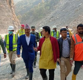 चैतभित्र मेलम्चीको पानी काठमाण्डौ पुग्ने गरी काम गर्न मेलम्ची खानेपनी विकास समिति तथा सम्बद्ध सबै निकायलाई मन्त्री  चौधरीद्वारा निर्देश