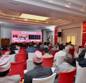 नेकपा (एमाले)का अध्यक्ष ओलीद्वारा पाँच दलीय सत्ता गठबन्धनलाई हरिणको संज्ञा