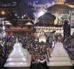 पशुपतिनाथ मन्दिरमा दर्शनार्थीको भिड