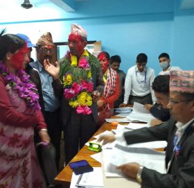 एमालेले गर्‍यो जयपृथ्वी नगरपालिकामा उम्मेदवारी दर्ता