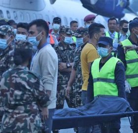 तारा एयरको विमान दुर्घटनामा ज्यान गुमाएकाहरुको शव काठमाडौं ल्याइयो