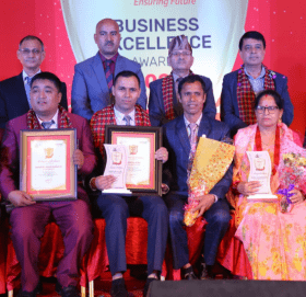आइएमई लाइफ इन्स्योरेन्सको बिजनेश एक्सिलेन्स अवार्ड गोविन्द जोशीलाई