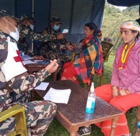 सातत्य सेवा गर्दै नेपाली सेना