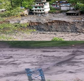 बाढीका कारण करिब डेढ दर्जन घरहरू बगे, ११ जना बेपत्ता