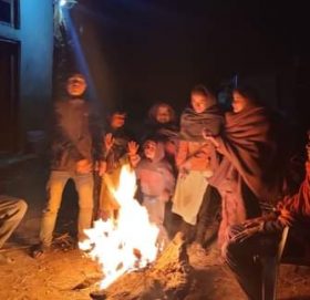 भूकम्पको केन्द्र पाटादेवलमा बाहिर बस्न प्रहरीको माइकिङ