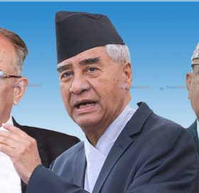 प्रधानमन्त्रीमा ३ जना शीर्ष नेताको आलोपालो