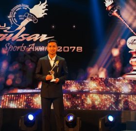 वर्षको उत्कृष्ट पुरुष खेलाडीको अवार्ड विष्टलाई