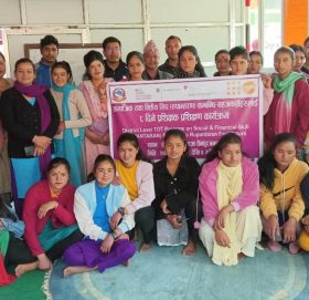 Bajhang girls come forward to fight against violence