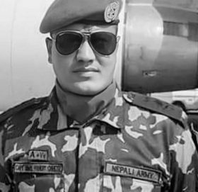 नेपाली सेनाका मेजर पण्डितको शव भेरी नदीमा फेला