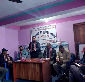संगठन विस्तार तथा शुद्धिकरण अभियानका लागि कर्मचारी युनियनको टोली बझाङमा