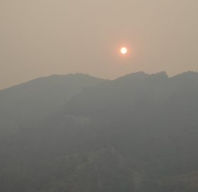 सामुदायिक वनहरूमा आगलागी, बझाङको अधिकांश भू-भाग अँध्यारो