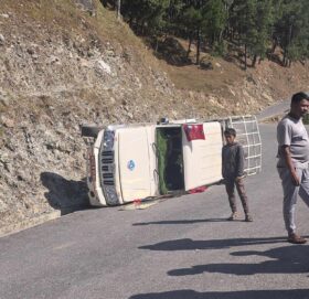 Four injured in Bajhang jeep accident