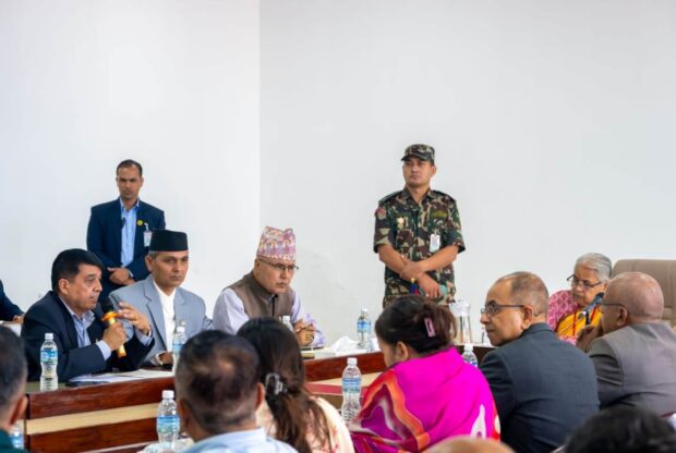प्रधानमन्त्री निजी क्षेत्र छलफल : पुनरोत्थानका लागि निजी क्षेत्रको सुरक्षा, समन्वय र सहकार्य