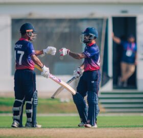 आइसीसी विश्वकप लिग-२ : नेपालले अमेरिकालाई दियो २७२ रनको लक्ष्य