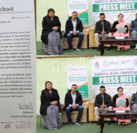 शनिबार हुँदै ज्ञान संस्कार अन्तरविद्यालय राष्ट्रिय स्केट प्रतियोगिता